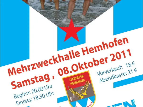 Plakat Die Cuba Boarischen 2011