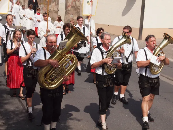 Pfarrfest 2014 in Aisch - Marschmusik