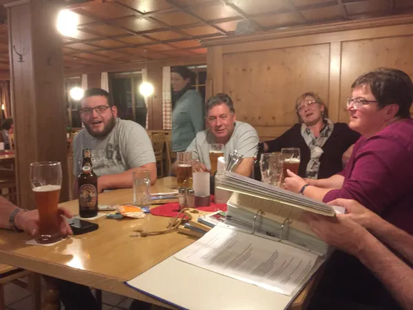 Bergwandern 2017 – Singen und Stimmung